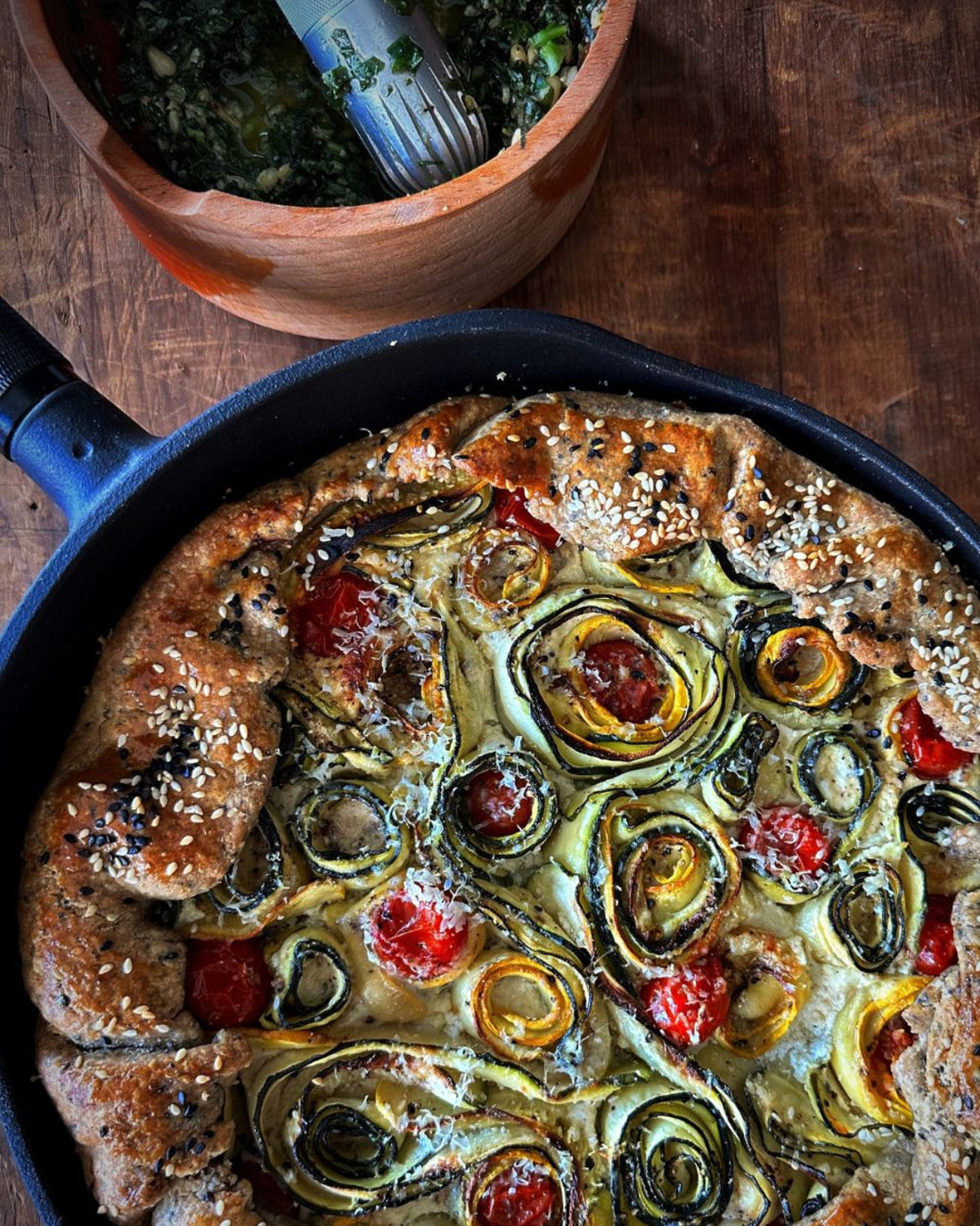 Michelle's Zucchini Galette