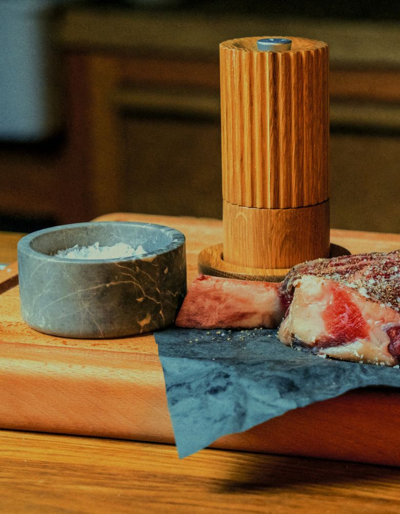 Pepper Mill and Salt Cellar